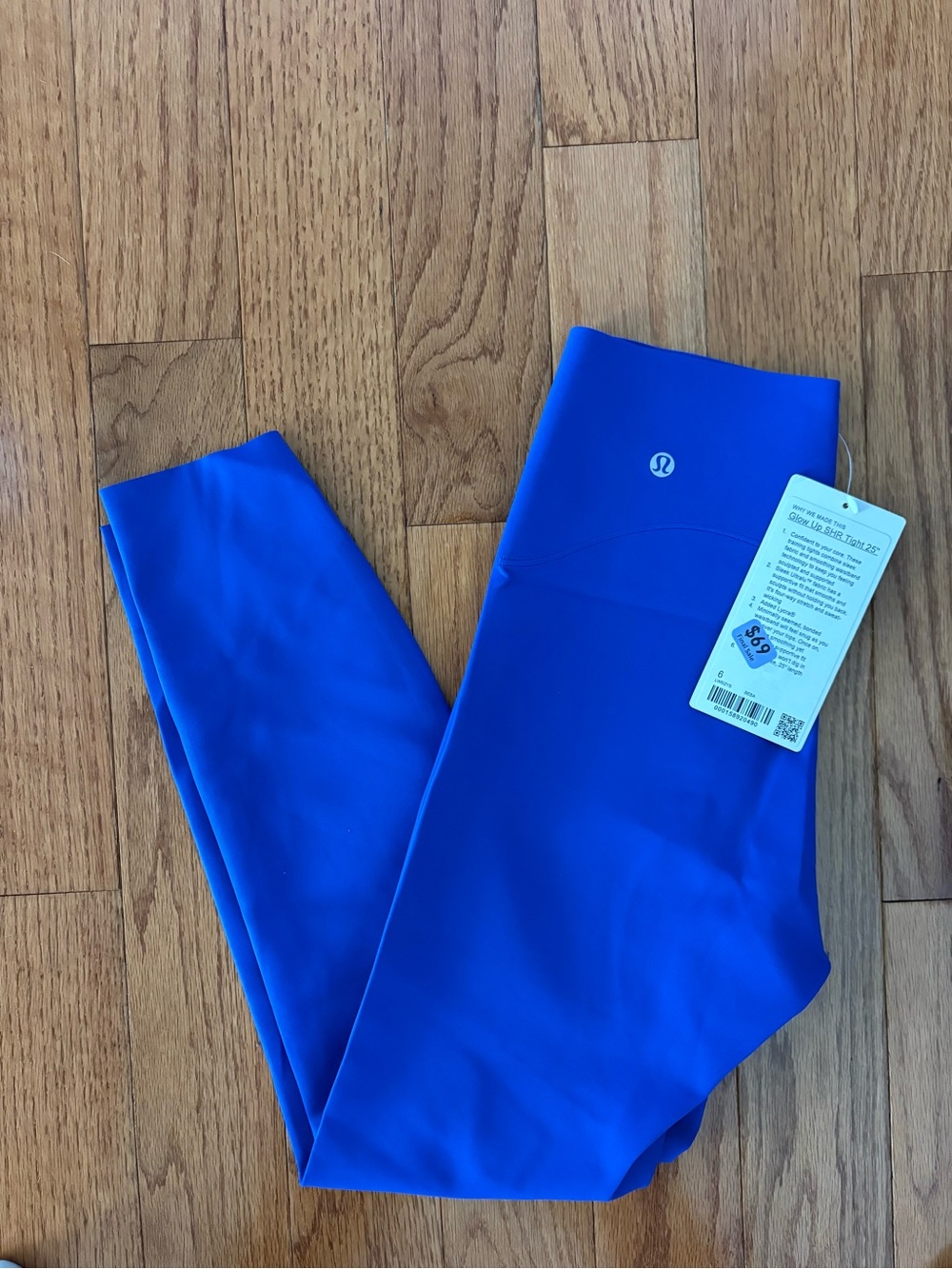 lululemon athletica beach ball Blue High-Rise Leggings with Logo